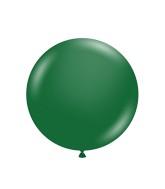 36" Metallic Forest Green Latex Balloons (2 Per Bag)